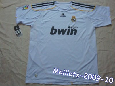 nouveau maillot du real