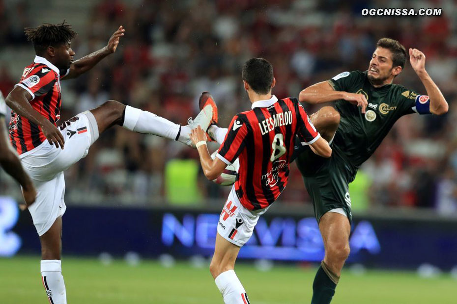 Adrien Tameze et Pierre Lees Melou