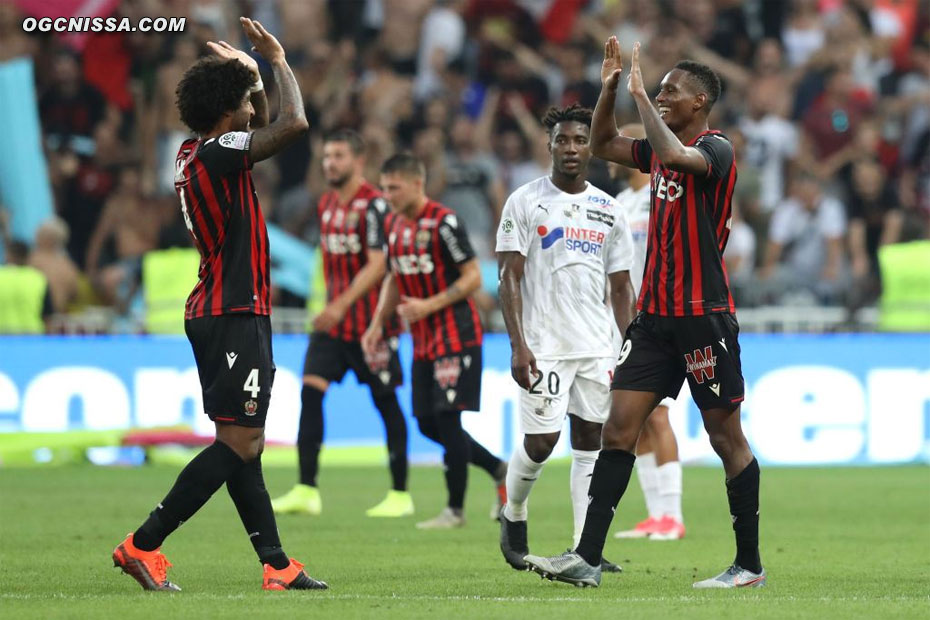 Dante Bonfim félicite Christophe Hérelle