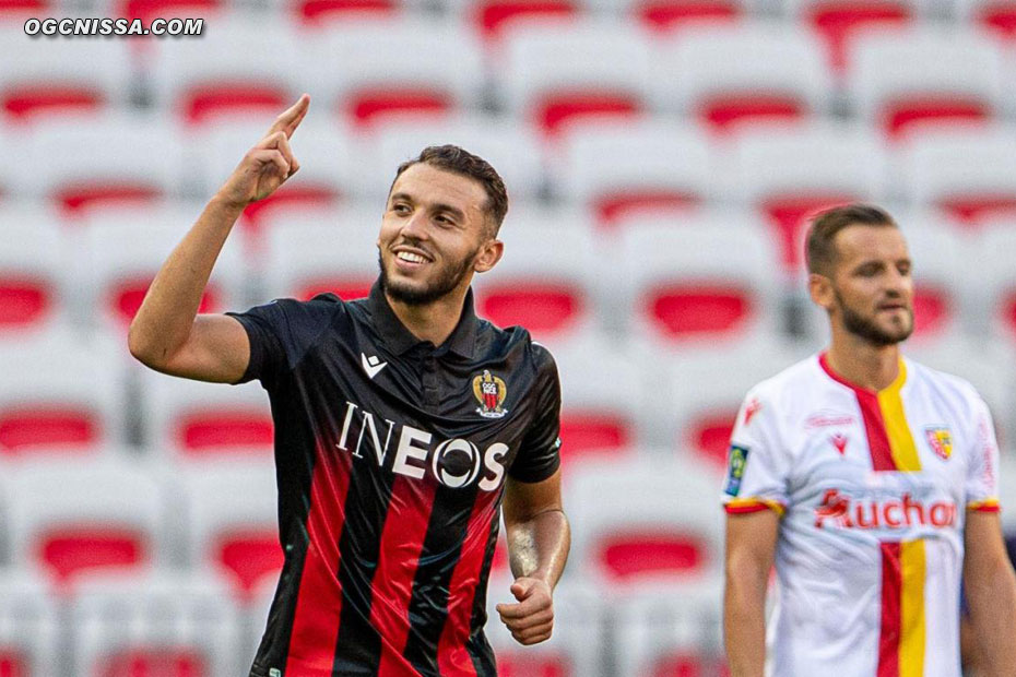 Amine Gouiri égalise avant la pause