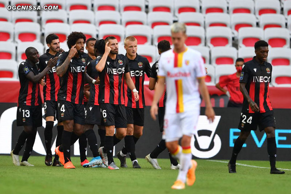 Gouiri donne la victoire aux Aiglons. Dante Bonfim et Morgan Schneiderlin savent que tout s'est joué dans la tête