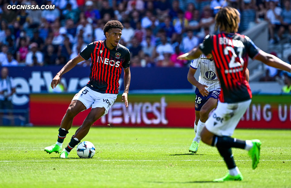 Tout comme Jean-Clair Todibo, le meilleur niçois dans ce match