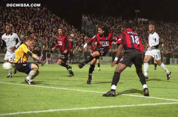 Serge Ayeli, Pablo Rodriguez, Dominique Aulanier et Cédric Kanté (sous les couleurs d'Istres)