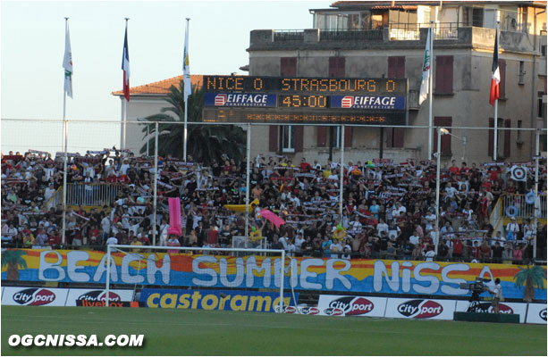 Ambiance de plage en BSN pour ce Nice - Strasbourg