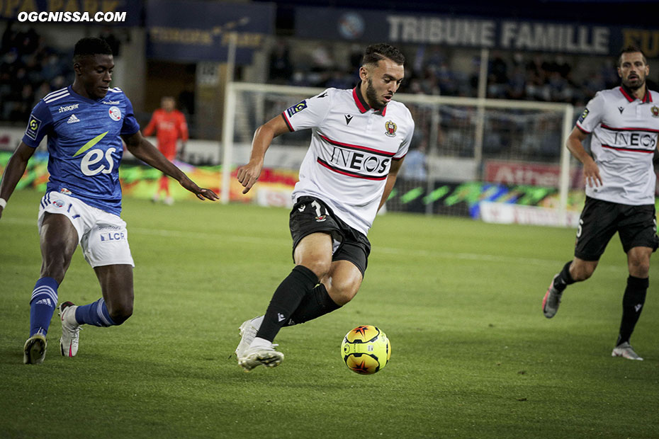 Amine Gouiri et les Aiglons gèrent bien la fin de match