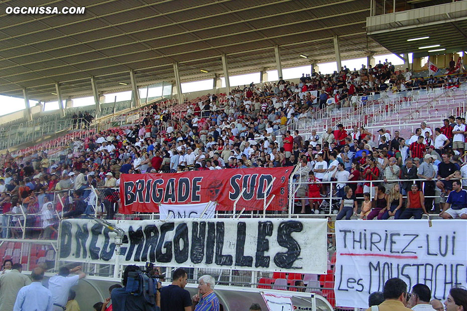 Soutien de la BSN et des supporters niçois pour la montée en L1