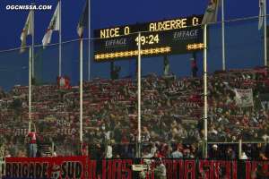 Nice - Auxerre : 1-0 (12 avril 2003)