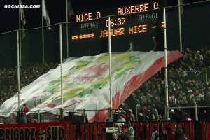 Nice - Auxerre : 1-0 (12 avril 2003)