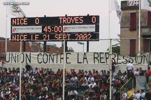 Nice - Troyes : 1 - 0 (21 septembre 2002)