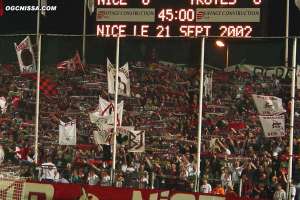 Nice - Troyes : 1 - 0 (21 septembre 2002)