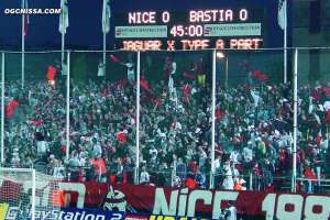 Nice - Bastia : 2 - 0 (5 octobre 2002)