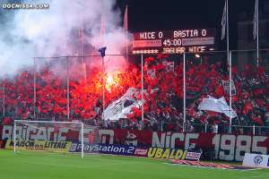 Nice - Bastia : 2 - 0 (5 octobre 2002)