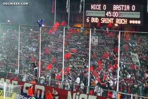 Nice - Bastia : 2 - 0 (5 octobre 2002)