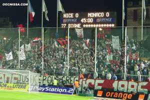 Nice - Monaco : 1 - 0 (9 novembre 2002)