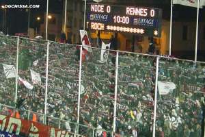 Nice - Rennes : 0 - 0 (23 novembre 2002)