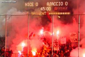 Nice - Ajaccio : 3 - 0 (3 décembre 2002)