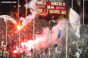 Nice - Ajaccio : 3 - 0 (3 décembre 2002)