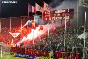 Nice - Guingamp : 1 - 0 (1er février 2003)