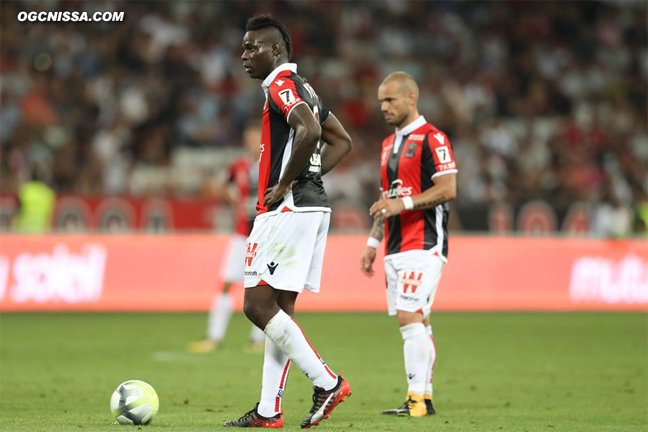 Mario Balotelli et Wesley Sneijder