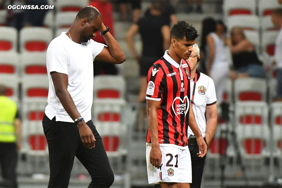 Mauvais début pour Patrick Vieira et Danilo Barbosa au Gym