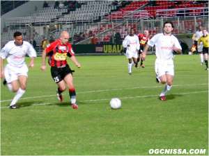 Nice - Lens : 4 - 0 (7 février 2004)