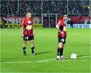 Nice - Lyon : 0 - 1 (27 mars 2004)