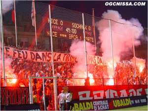 Nice - Sochaux : 1 - 0 (9 août 2003)