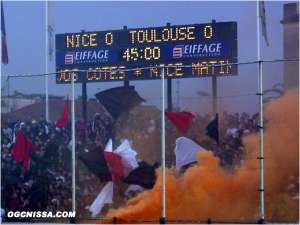 Nice - Toulouse : 1 - 1 (12 mai 2004)