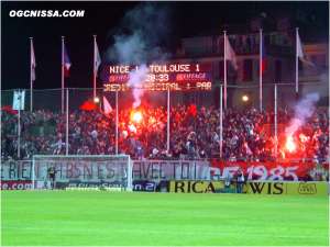 Nice - Toulouse : 1 - 1 (12 mai 2004)