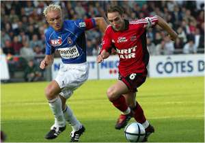 Guingamp - Nice : 1 - 2 (15 mai 2004)