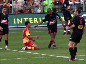 Lens - Nice : 1 - 0 (31 août 2003)