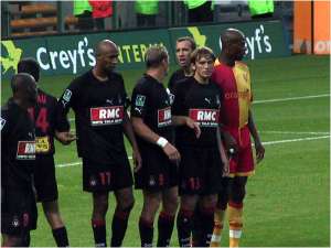 Lens - Nice : 1 - 0 (31 août 2003)