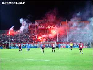 Nice - Bastia : 2 - 0 (8 novembre 2003)