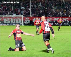 Nice - Bastia : 2 - 0 (8 novembre 2003)