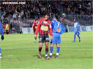 Nice - Bastia : 2 - 0 (8 novembre 2003)