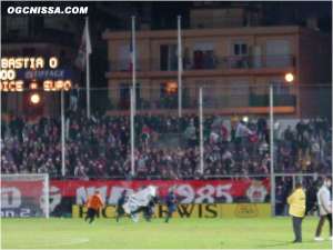 Nice - Bastia : 2 - 0 (8 novembre 2003)