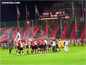 Nice - Metz : 1 - 1 (29 novembre 2003)