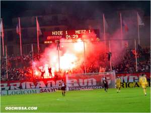 Nice - Metz : 1 - 1 (29 novembre 2003)