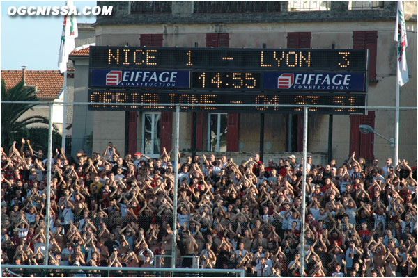 La BSN n'aura rien laché durant tout le match, même avec un tel score en notre défaveur.