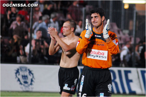 Bon match pour David Hellebuyck et Lionel Letizi