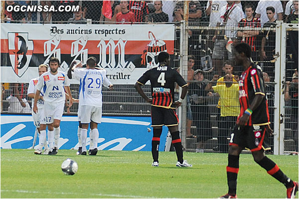 Mais c'est finalement Montpellier qui arrive à doubler la mise...