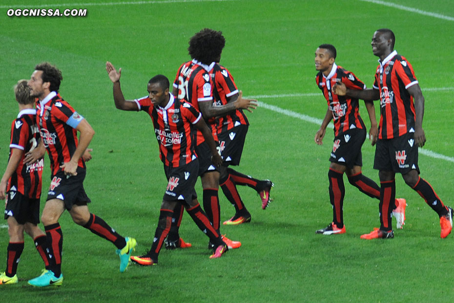 Mario Balotelli avec Dante Bonfim