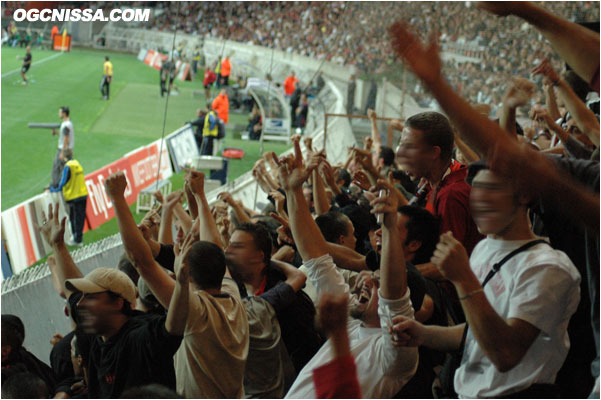 Les supporters niçois peuvent exulter. la BSN au parc.