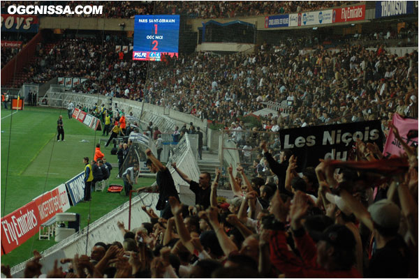 2 à 1 pour Nice, score final. La BSN au parc