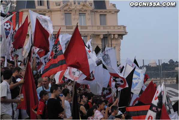 Le tifo de l'ARN au nord