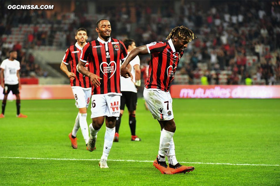 Allan Saint Maximin trouve finalement le chemin de l'égalisation