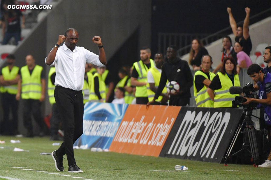 La joie de Patrick Vieira