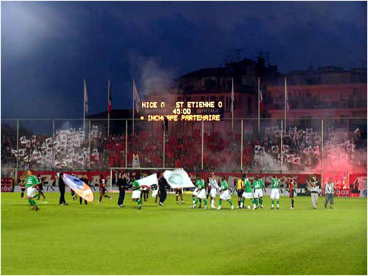 Très beau rendu du tifo BSN