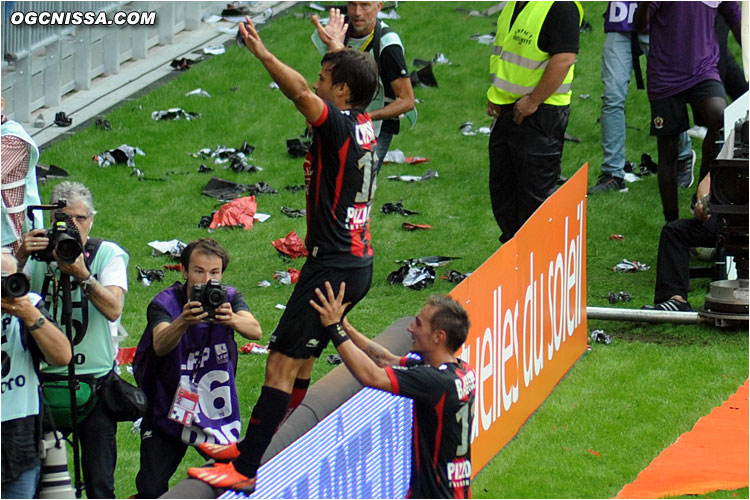 1 à 0 ! Dario Cvitanich est le premier buteur de l'histoire de l'Allianz Riviera !