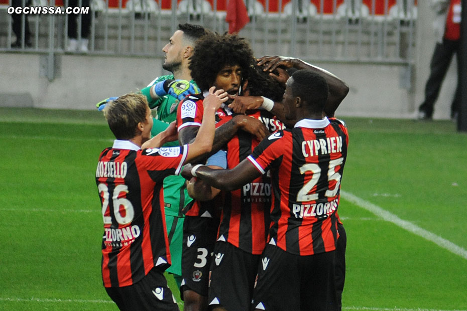 Paul Baysse, Dante Bonfim, Vincent Koziello et Wylan Cyprien